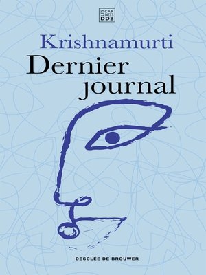 cover image of Dernier journal